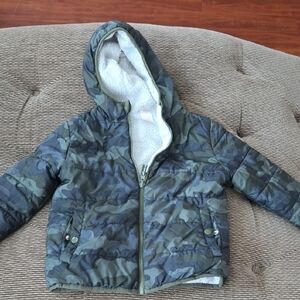 Camouflage Hooded Jacket